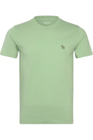Abercrombie & Fitch Anf Mens Knits Green