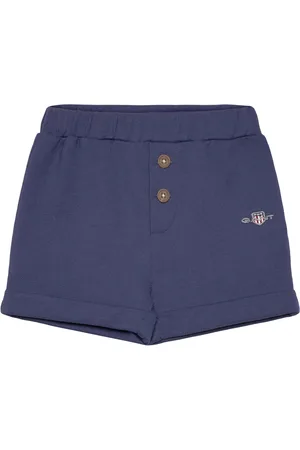 GANT Shield Pique Shorts Blue