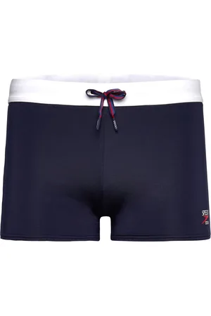 Speedo 8-005081 Jetstream Retro Solid Square Leg Navy