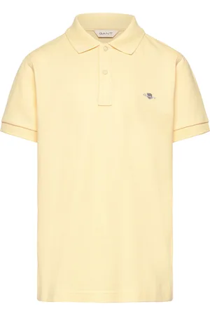 GANT Shield Ss Pique Yellow