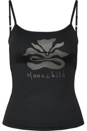 MOONCHILD YOGA WEAR Moonflower Cami Black