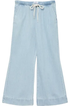 VERO MODA Vmdreamy Hr Wide Denim Jeans Girl Blue