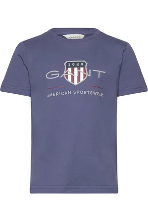 GANT Archive Shield Ss T-Shirt Blue