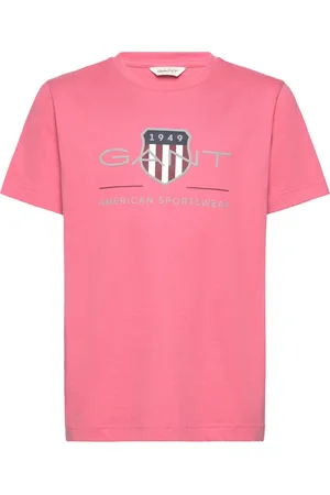 GANT Archive Shield Ss T-Shirt Pink