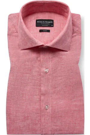 Bruun & Stengade Bs Ant Lli Casual Modern Fit Shirt Red