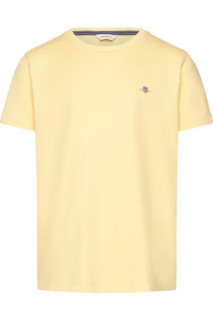 GANT Shield Ss T-Shirt Yellow