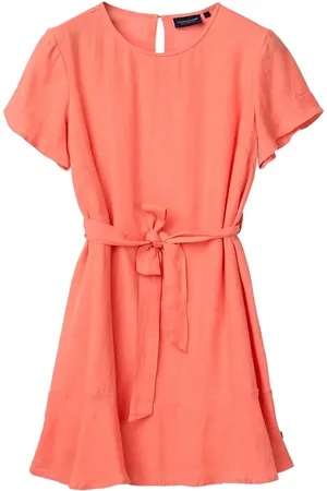Lexington Belted Linen Dress