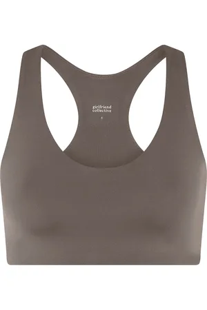 GIRLFRIEND COLLECTIVE Float Lola Bra Brown