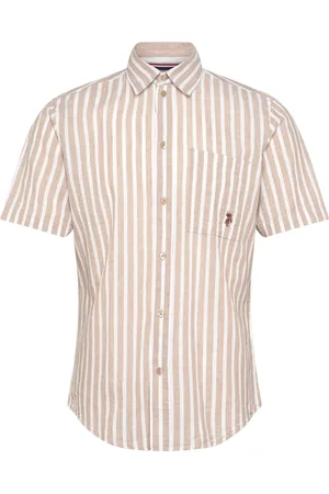 U.S. Polo Assn. Marli Reg Cot Li Uspa M Shirt Beige