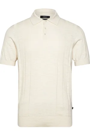 Clean Cut Jonas Knitted Polo Cream