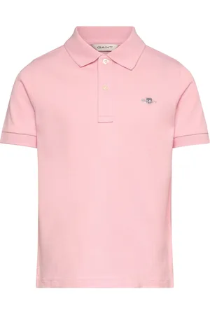 GANT Shield Ss Pique Pink
