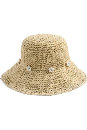 Pieces® Pcsasha Bucket Hat Box Beige