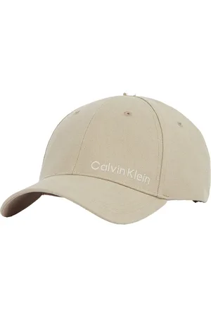 Calvin Klein Linen Bb Cap Beige