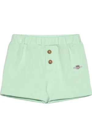 GANT Shield Pique Shorts Green