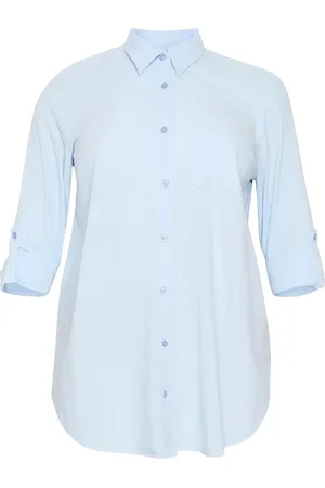 Kaffe Kcnana Shirt Tunic Blue