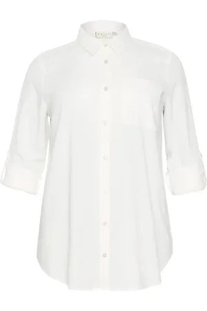 Kaffe Kcnana Shirt Tunic White