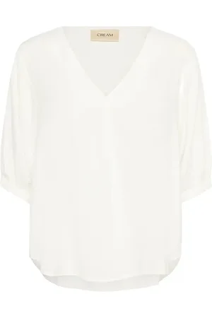 Cream Cririna Blouse White