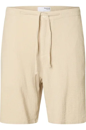 SELECTED Slhregsal Shorts Cream