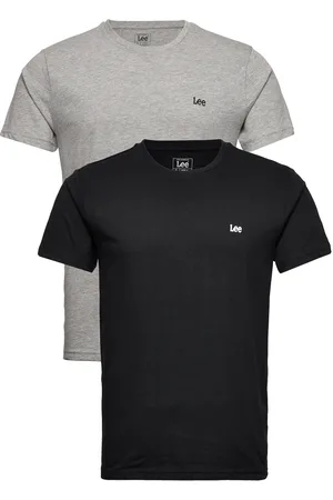 Lee Twin Pack Crew Grey