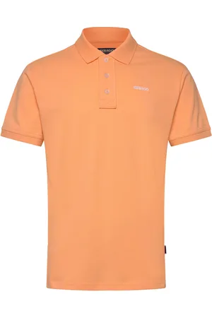SEBAGO Outwashed Logo Pique Orange