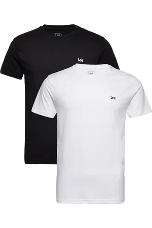 Lee Twin Pack Crew White