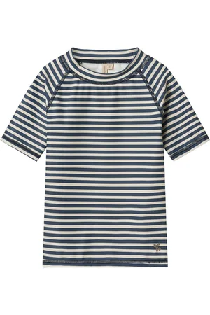 WHEAT Swim T-Shirt S/S Jackie Navy