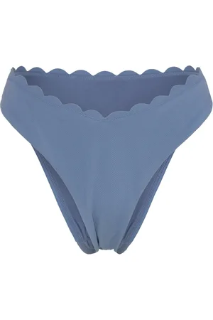 Hunkemöller Scallop High Leg R Blue