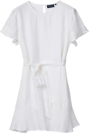 Lexington Belted Linen Dress