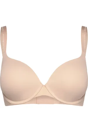 Tommy Hilfiger Plunge Push Up Beige