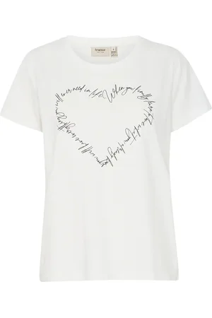 FRANSA Frsuri Tee 1 White