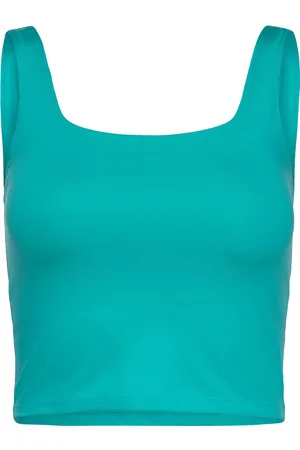 GIRLFRIEND COLLECTIVE Tommy Square Tank Green