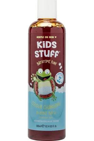 Kids Stuff Crazy Bubble Bath Red To Blue