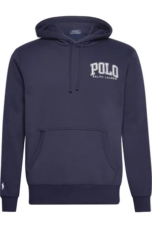 Ralph Lauren Logo Fleece Hoodie Navy