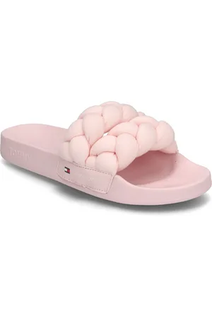 Tommy Hilfiger Tjw Braided Slide Pink