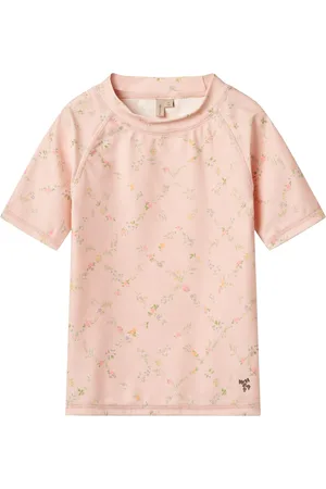 WHEAT Swim T-Shirt S/S Jackie Pink
