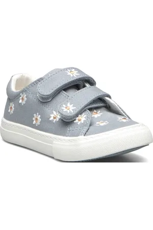 MANGO Velcro Fastening Straps Sneakers Blue