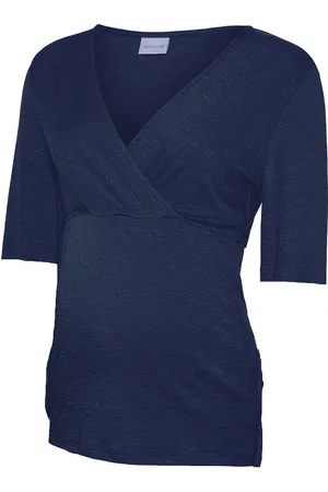 Mama;licious Mlfrederikke Tess 24 Jrs Top 2F A. Navy