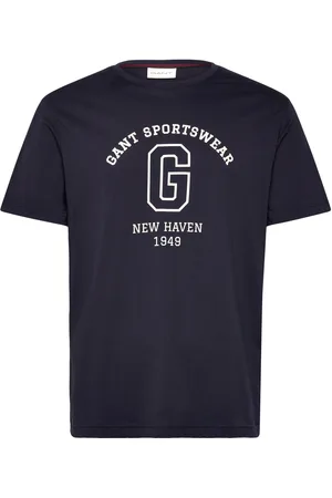 GANT Graphic Ss T-Shirt Navy