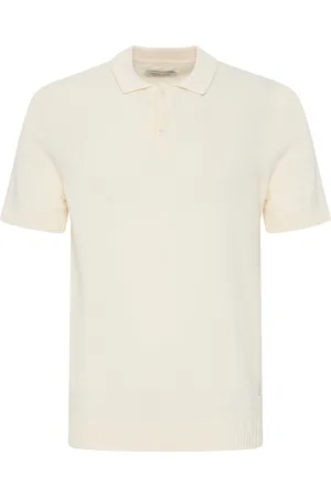 Casual Friday Cfaiden Ss Structured Polo Knit Cream