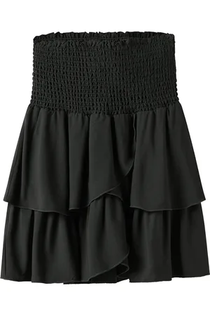 LMTD Nlfsandy Solid Short Skirt Black