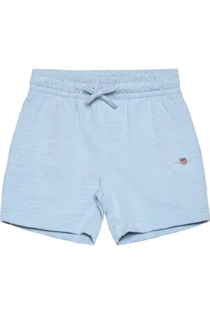 GANT Shield Cotton Slub Shorts Blue