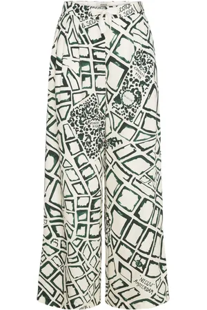 Scotch&Soda Eleni Printed Pyjama Pant Green