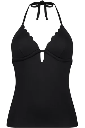 Hunkemöller Scallop Shaping Tankini Black