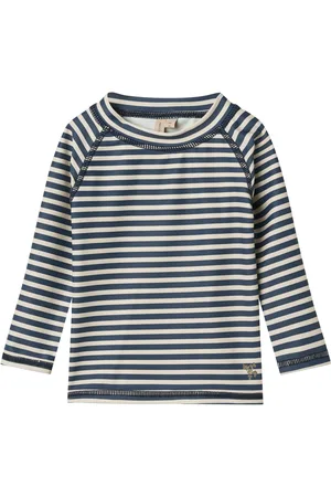 WHEAT Swim T-Shirt L/S Dilan Navy