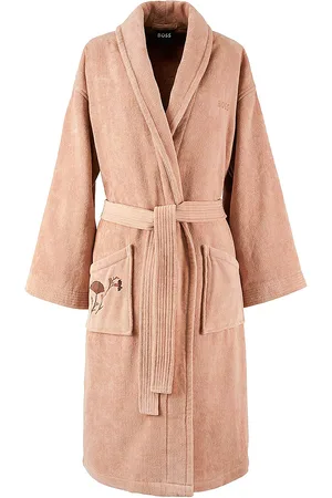 HUGO BOSS Midnight Bath Robe Coral