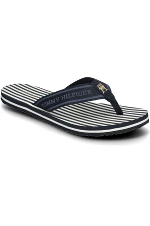 Tommy Hilfiger Th Stripes Beach Sandal Navy
