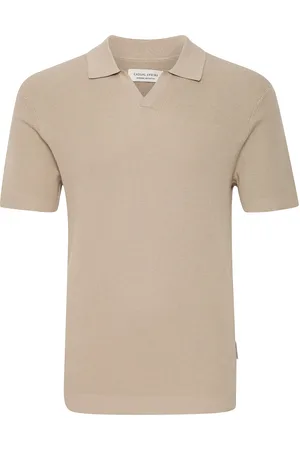 Casual Friday Cfmaverick Ss Polo Knit Beige
