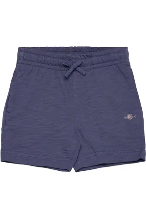 GANT Shield Cotton Slub Shorts Blue