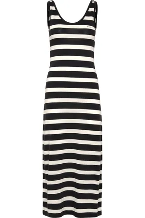 GANT Striped Tank Top Jersey Midi Dress