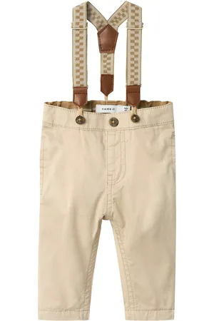 NAME IT Nbmryan Slim Chino Twi Pant Wb 5502-Yz F Beige